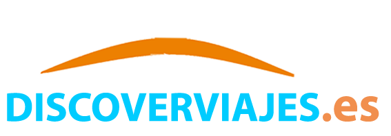 Logotipo Discover Viajes (fondo transparente)