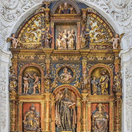 medieval cathedral exterior