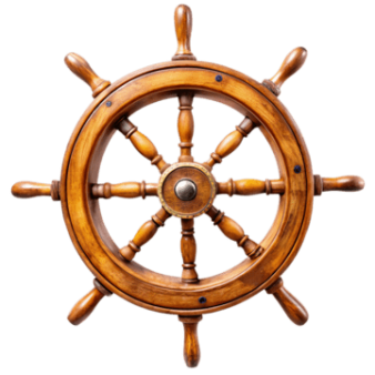 Timón de barco — goletas y cruceros Discoverviajes.es